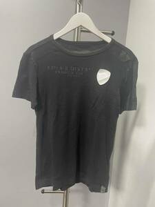 未使用極美品半袖ジースターG-STAR Tシャツ黒カットソートップスSメンズ