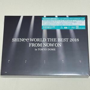 【未開封】完全初回生産限定盤 SHINee WORLD THE BEST 2018 FROM NOW ON in TOKYO DOME Blu-ray