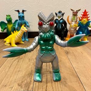 激レア バルタン星人 ブルマァク ソフビ 宇宙忍者怪獣 ウルトラマン怪獣 ソフビ ウルトラマン ビンテージ 円谷プロ レトロ