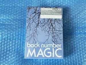 新品初回盤B(CD+Blu-ray+PHOTO BOOK)！back number [Magic] バックナンバー