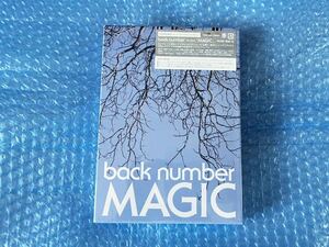 新品初回盤B(CD+Blu-ray+PHOTO BOOK)！back number [Magic] バックナンバー