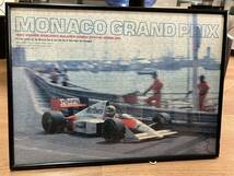 完成品　額付F1 ジグソーパズル　1989モナコ アイルトン・セナ 500ピース サイズ約364mm×515mm　MONACO GRAND PRIX WINNER MARLBORO_画像10