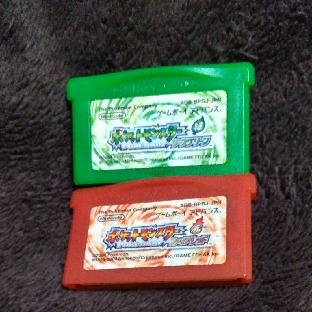 ポケットモンスター GBAソフト ファイアレッド リーフグリーン|PayPay