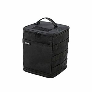 WHATNOT( watt knot ) multi storage case black tall water repelling processing width 20cm× inside 20cm× height 24.5cm WM-01-BK