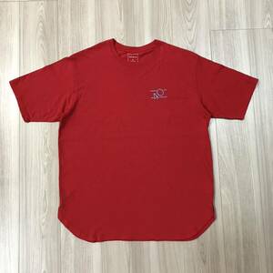 nonnative DWELLER SS TEE NORTH 1 40th tokyo Nonnative red red crew neck cut and sewn shirt inner blue embroidery T-shirt 