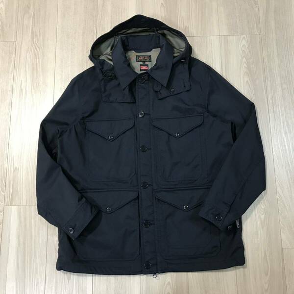 BEAMS PLUS GORE WINDSTOPPER MACKINAW JACKET NAVY ビームス プラス マッキーノ コート ジャケット マウンテン パーカー ミリタリー ゴア