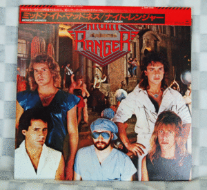 ミッドナイト・マッドネス/ナイト・レンジャー～MIDNIGHT MADNESS/NIGHT RANGER LPレコードです。