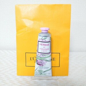 [ new goods unopened goods ] L'Occitane hand cream L ba Blanc shu30ml