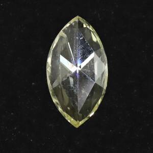 天然非処理 イエローダイヤモンド ローズカット ルース 0.5ct 【榎本通商21822】