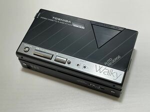 ★整備済み、美品、動作OK★東芝　ポータブルカsetプレイヤー　Walky ウォーキー　KT-AS10