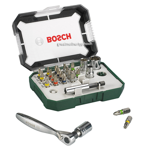 送料コミ追跡アリ◆新品◆ボッシュ ドリルビット32本セット ブラックHEXいじり止めトルクス★BOSCH電動ドライバードリル用 専用ケース付