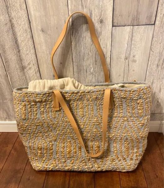 ZARA ザラ カゴバッグ トートバッグ