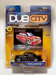 JADA 1/64 DUB CITY 2001 CHEVY AVALANCHE シェビー アバランチ