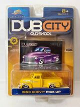 JADA 1/64 DUB CITY OLDSKOOL series1 1953 CHEVY PICK UP '53 シェビー ピックアップ_画像1