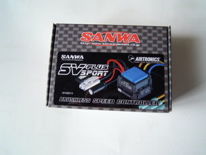  Sanwa ( Sanwa )SV-PLUS SPORT 2.4G-FH4 приемник встроенный (RX-472) бесщеточный усилитель (ESC) SSL установка не использовался ресивер teremeto Lee 