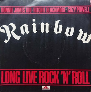 ◎特選◎RAINBOW/LONG LIVE ROCK'N'ROLL 1978'UK POLYDOR 7INCH