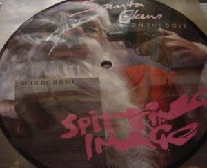 ★SPITTING IMAGE / SANTA CLAUS IS ON THE DOLE’1986UK VIRGIN PICTURE PRESS7INCH