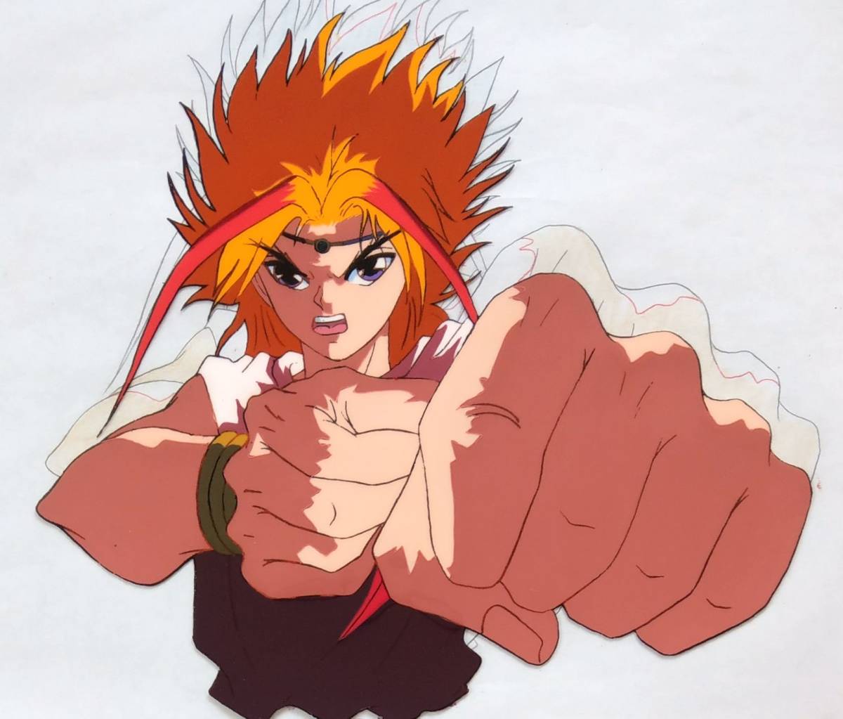 幽遊白書「朱雀・セル画」 幽遊白書 セル画 四聖獣 朱雀 冨樫義博