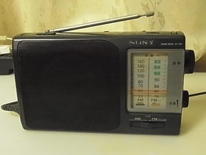 SONY[ICF-800] FM/AM analogue type portable radio control 21090420