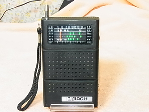 MACH 【MK-422(TV)】 通電確認、ラジオ受信します 、画像からご判断ください 管理23021033