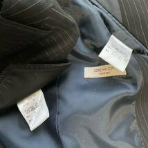 【超美品】オリヒカ　パンツスーツ　9 OL ビジネス　通勤　セレモニー　ストライプスーツ_画像7
