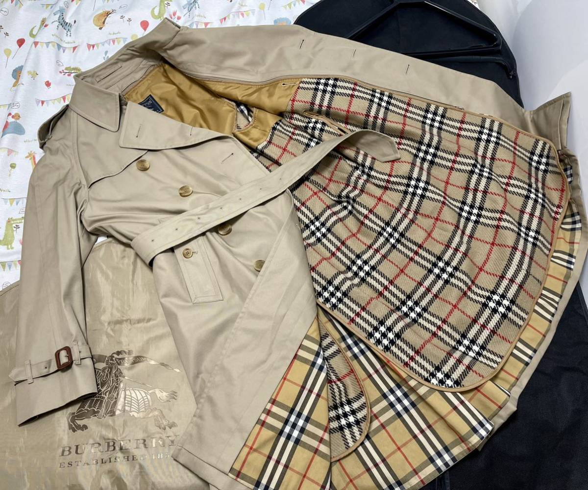 後払い手数料無料】 BURBERRY☆80´sVINTAGE☆ステンカラーコート☆英国