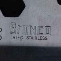 フィッシングナイフ ブロンコ Bronco HI-C STAINLESS 刃長約100㎜ 鞘付き 携帯用刃物 釣り キャンプ アウトドア 【3780】_画像10