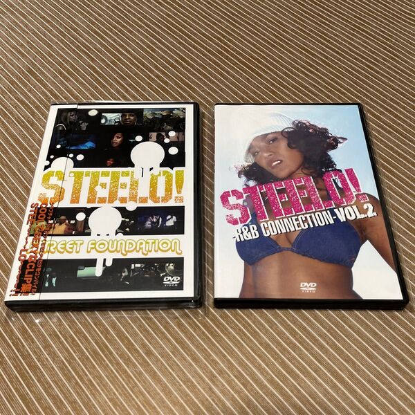 (DVD) Steelo! : Street Foundation ＋　R&B connection Vol.2 ２枚セット