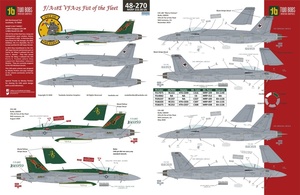 トゥーボブス 48-270 1/48 VFA-25 フィストオブザフリート