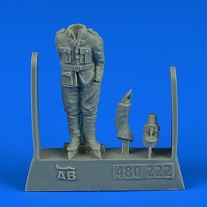 エアロボーナス 480222 1/48 フランス軍 WWI パイロット(汎用)