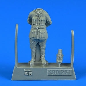 エアロボーナス 480221 1/48 フランス軍 WWI パイロット(汎用)