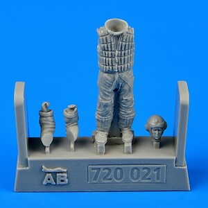 エアロボーナス 720021 1/72 ドイツ空軍パイロット ライフジャケット着用 (WWII)(汎用)