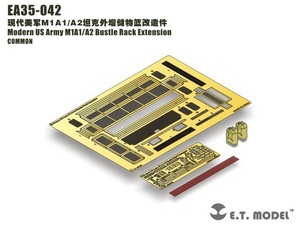 ET MODEL 1/35 EA35-042 現用 アメリカ陸軍 M1A1/A2 バッスルラック エクステンション（汎用）