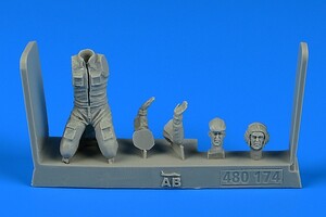 エアロボーナス 480174 1/48 ロシア空軍 飛行機整備士 (冷戦時代) 3(汎用)