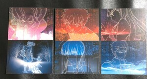 Fate/stay night　ポストカード　３枚　ランチョンマット柄　セイバー　イリヤ　衛宮士郎　遠坂凛　アーチャー