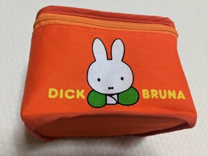  super valuable rare rare [ including carriage new goods unused ] Miffy Miffy vanity cosme pouch make-up pouch case . lunch box lunch pouch orange 