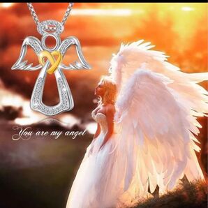 ネックレス レディースネックレス ハート エンジェル 天使 180