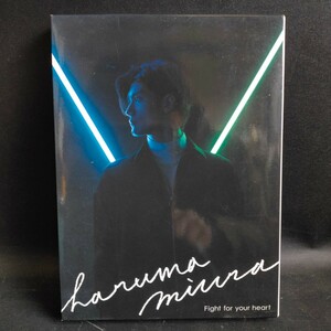 【中古品】三浦春馬 Haruma Miura Fight for your heart 初回限定盤CD+DVD フォトブック付き 廃盤 【管O167-2303】