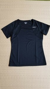 アシックス　ドライ半袖Tシャツ S 　黒