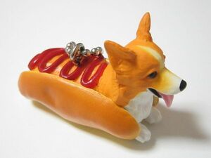 いぬぱん5 ホットドッグ ＨＯＴＤＯＧ コーギー ホットドッグコーギー ア二コラ 犬 フィギュア ガチャ