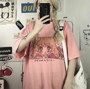 Tシャツ 半袖 プリント 病み 量産型 原宿系 個性的 オーバーサイズ 韓国25