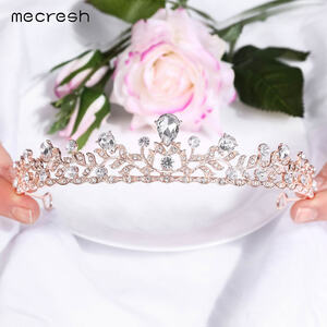  Tiara rhinestone crystal wedding adult lovely stylish 