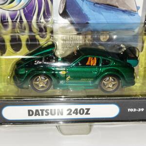 muscle machines 1/64 DATSUN 240Z ダットサン 240 GREEN 検 トミカ エブロ ミニチャンプス ミニカー