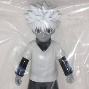 ヒキダシトイ ソフビ HUNTER×HUNTER ハンターハンター キルア=ゾルディック モノクロver 検 M1号 マルサン ベアモデル ブルマァク 