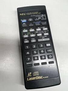 【RB-13-13】NEC RD-200 LDプレーヤー用リモコン 動確済