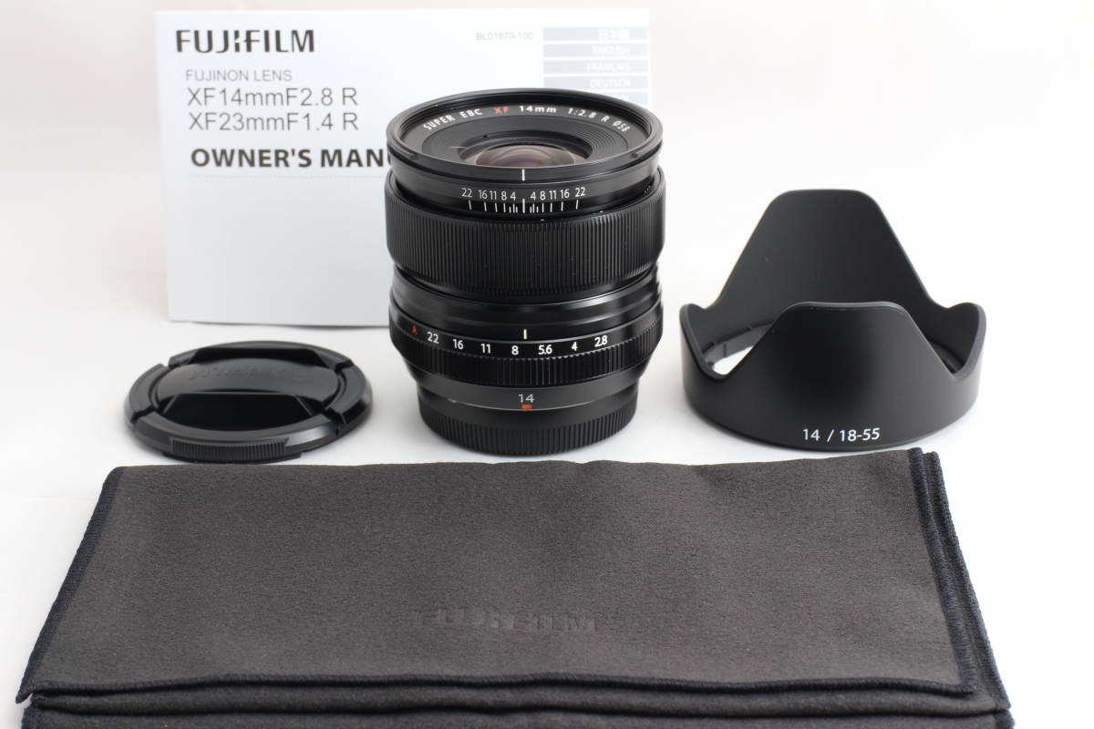 富士フイルム フジノンレンズ XF14mmF2.8 R オークション比較 - 価格.com