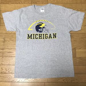 NCAA UNIVERSITY OF MICHIGAN size-L(着丈70身幅55) 中古(美品) 送料無料 NCNR