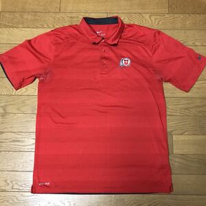 NCAA UTHA URES NIKE DRI-FIT SHORT SLEEVE SHIRTS size-M(着丈73身幅56) 中古(美品) 送料無料 NCNR