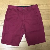 VOLCOM MEN’S SHORTS size-33(平置き43股下26) 中古(美品) 送料無料 NCNR_画像1