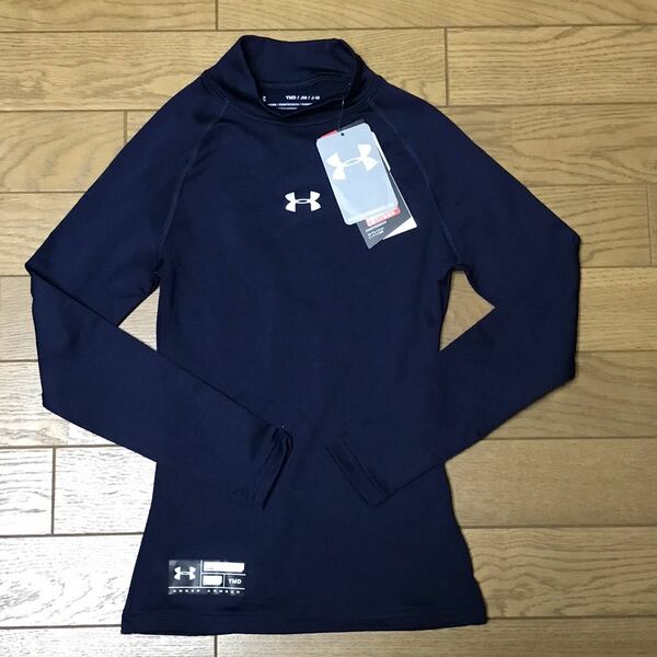 UNDER ARMOUR BOY’S COMPRESSION LONG SLEEVE SHIRTS size-YMD(着丈50身幅32) 未使用(タグ付き) 送料無料 NCNR